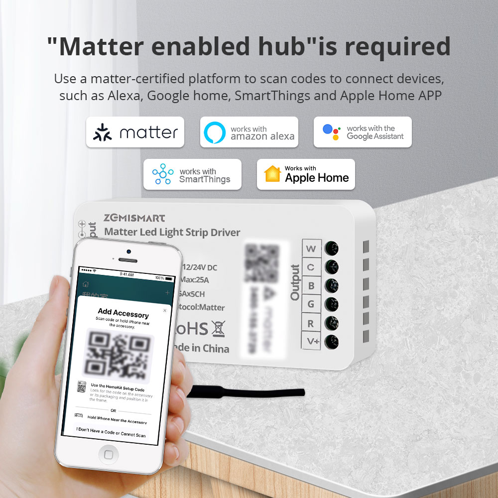 Zemismart Matter Led Light Str - مراجعة Alexa Compatible Bulb وسعره
