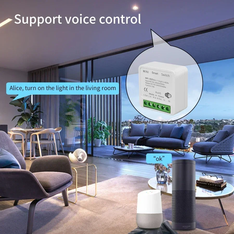 16A 20A Tuya Smart WiFi Switch - مراجعة Smart Home Life وسعره