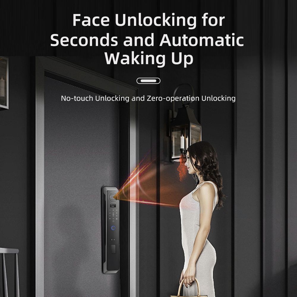 Wishome APP  Smart Lock 3D Fac - مراجعة Wifi Doorbell Camera وسعره