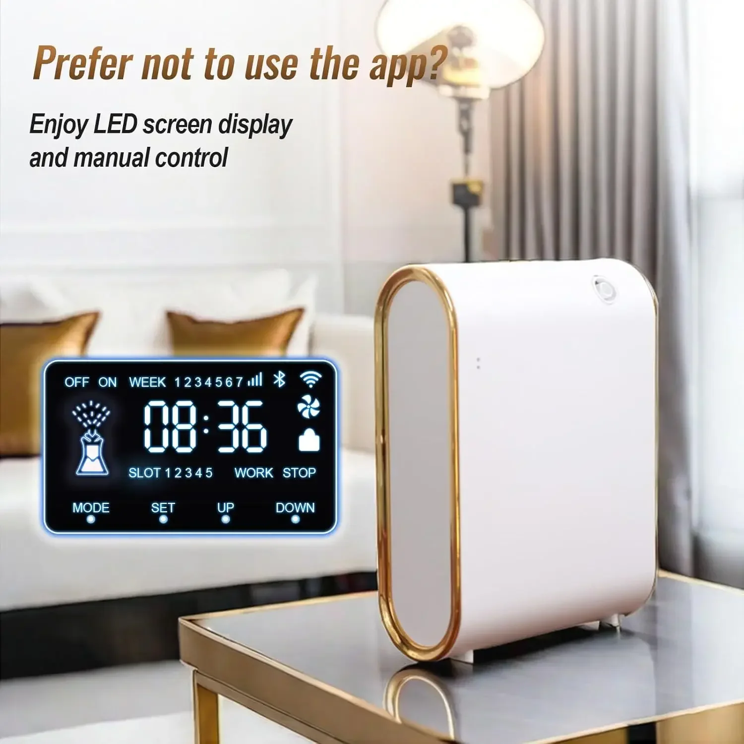 Waterless Room Fragrance Diffu - مراجعة Smart Humidifier وسعره