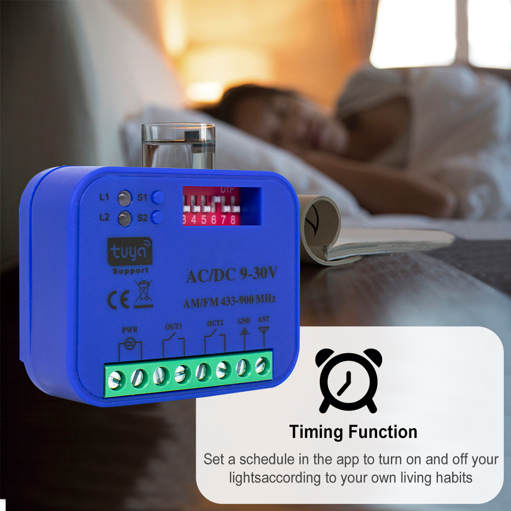 2CH 433-868MHz WiFi Garage Doo - مراجعة Smart Garage Door Opener وسعره