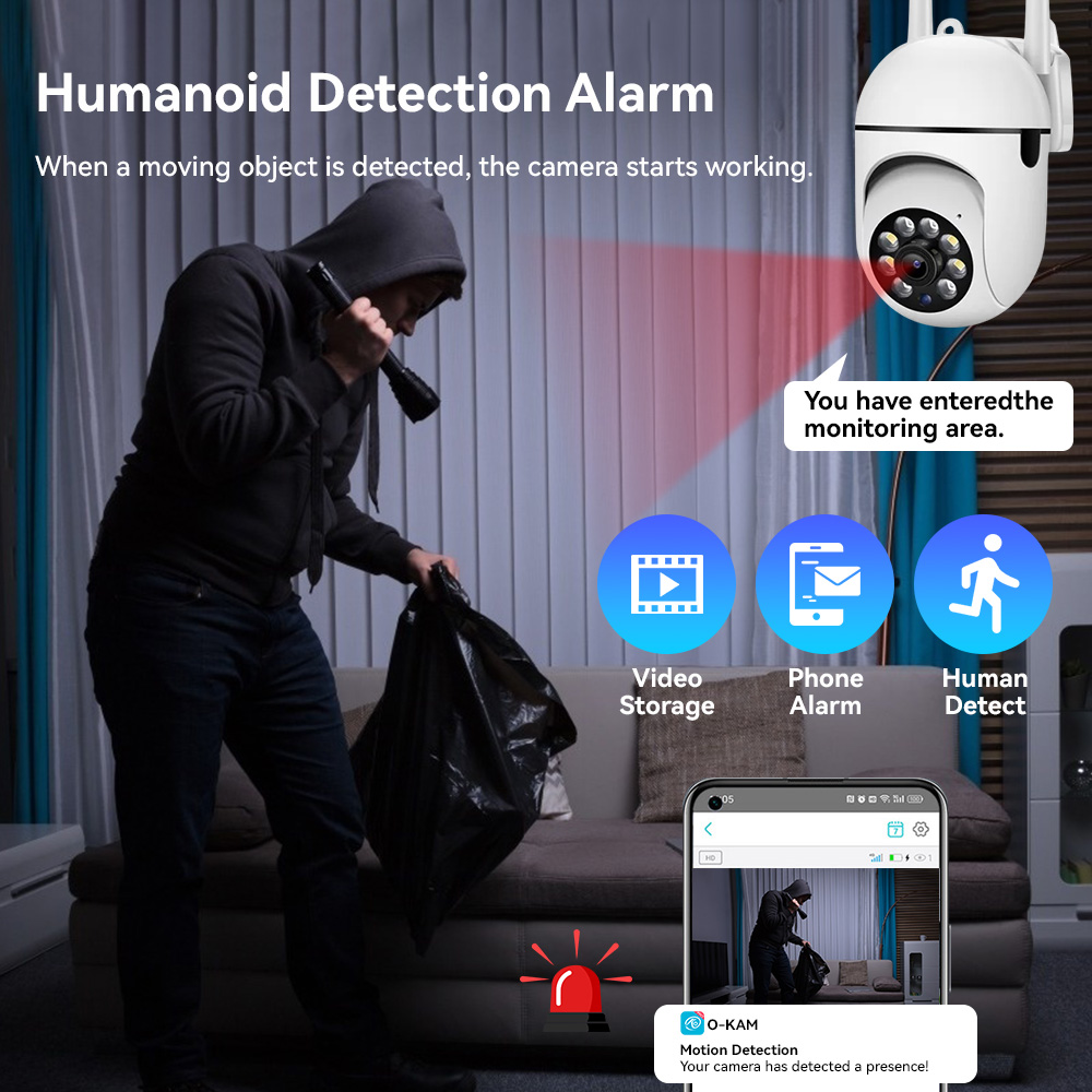8MP 2.4G Wifi IP CCTV Camera C - مراجعة Smart Home Windows App وسعره