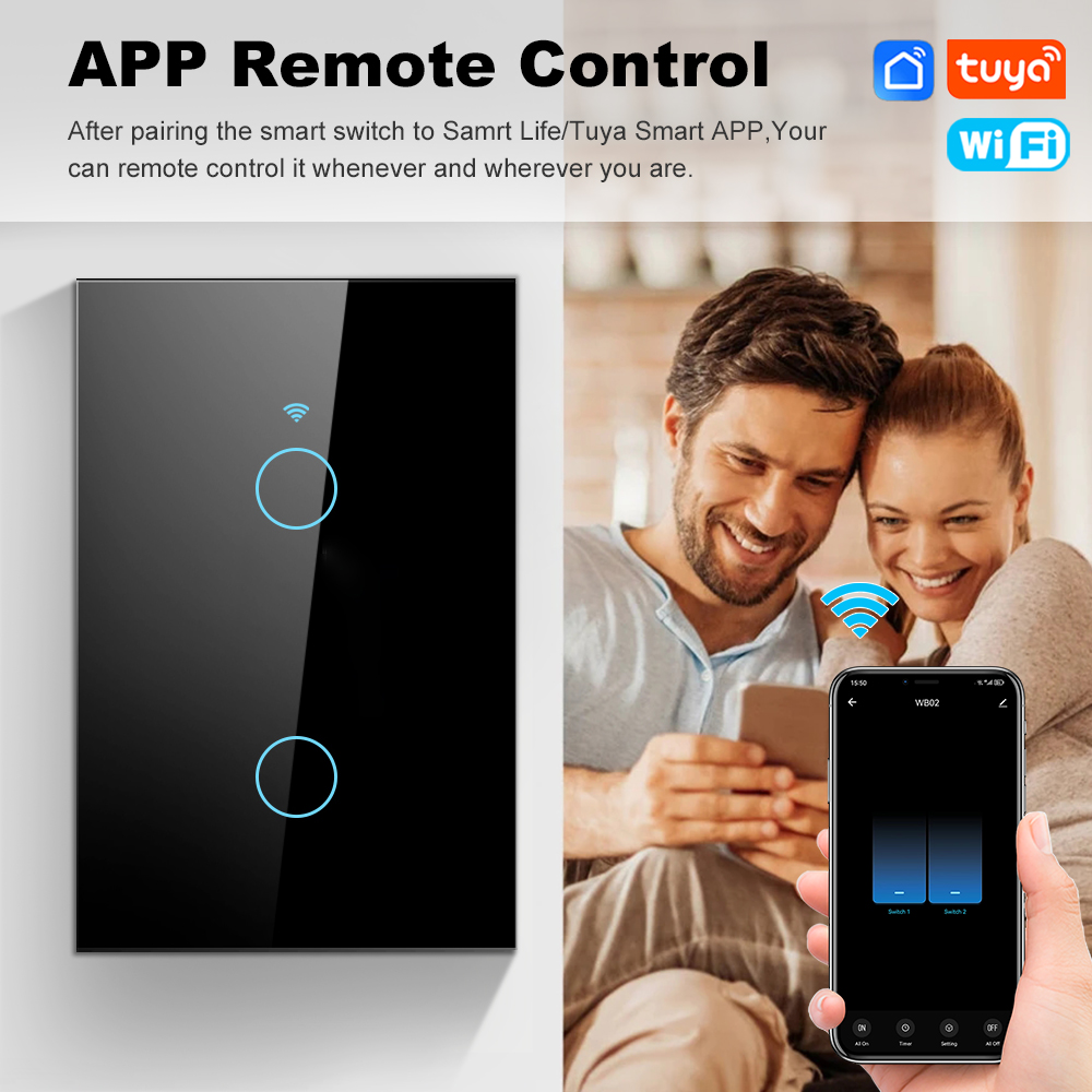 Tuya Smart Life Wifi+Bluetooth - مراجعة Smart Home Touchscreen Control Panel وسعره