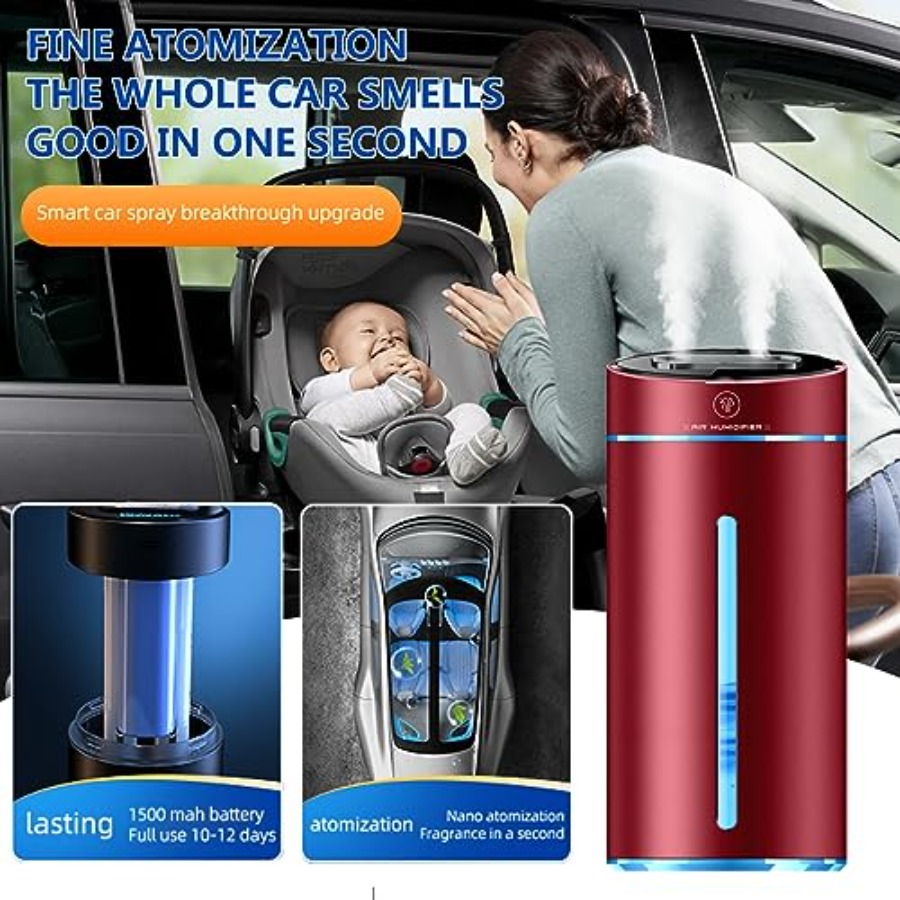 Smart car air freshener diffus - مراجعة Smart Humidifier وسعره