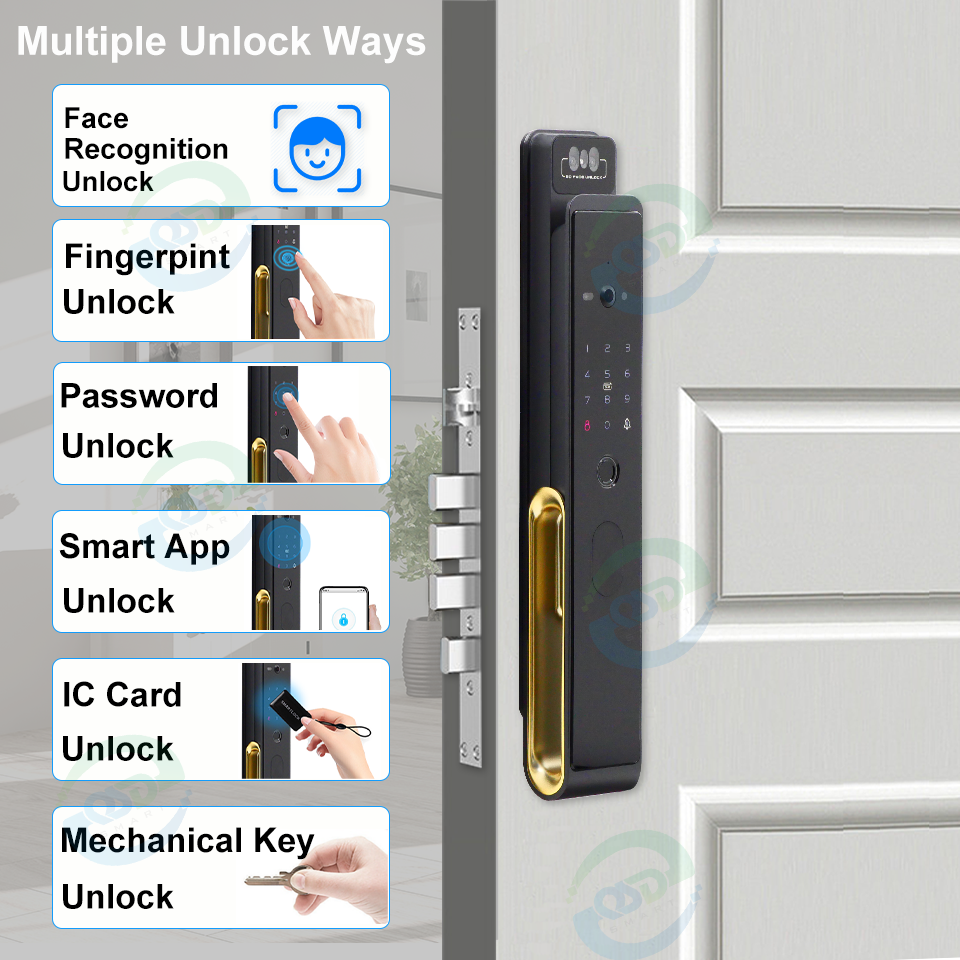 WiFi Video Intercom Face Door  - مراجعة Wifi Doorbell Camera وسعره