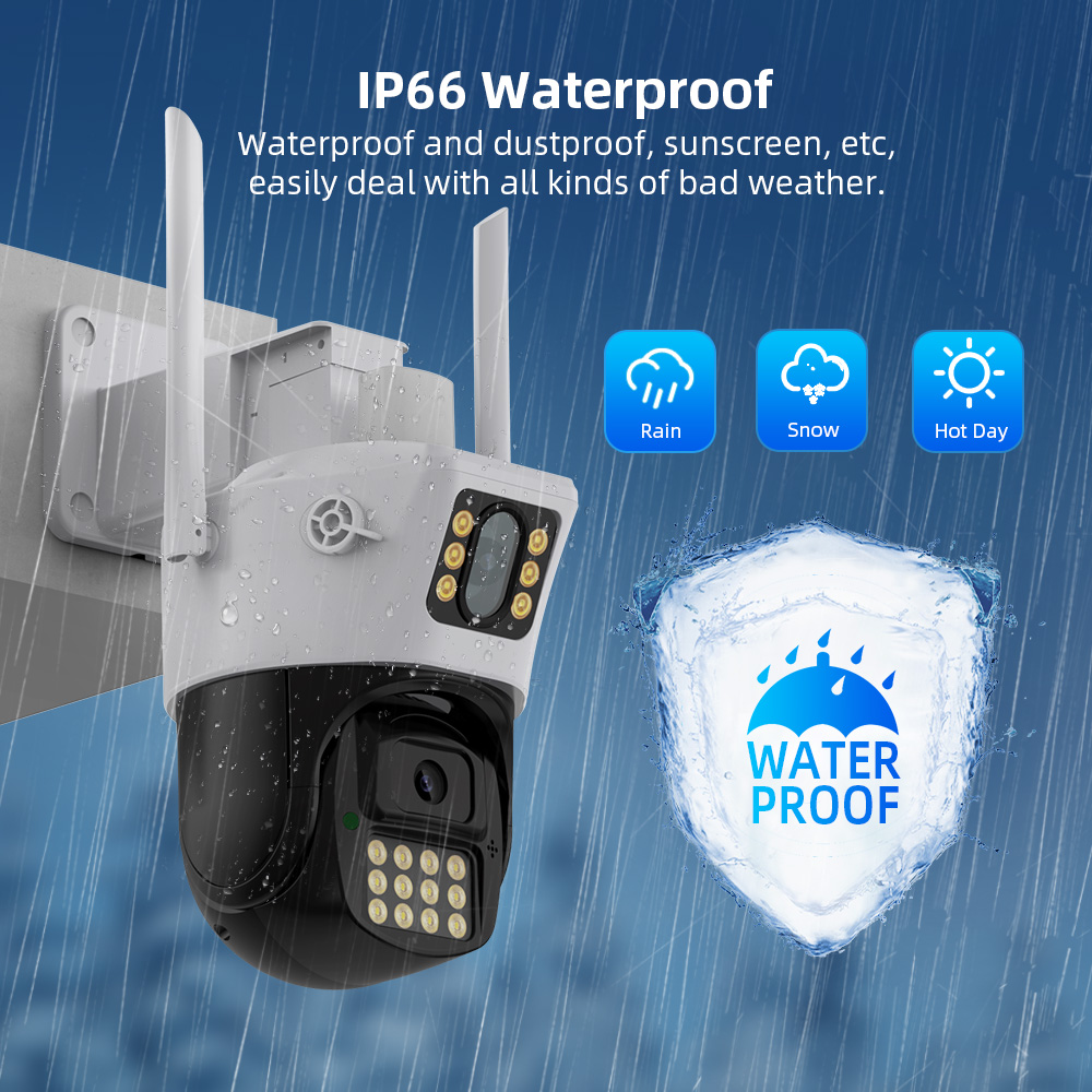 6MP 1296P iCsee APP Dual Lens  - مراجعة Smart Home Windows App وسعره