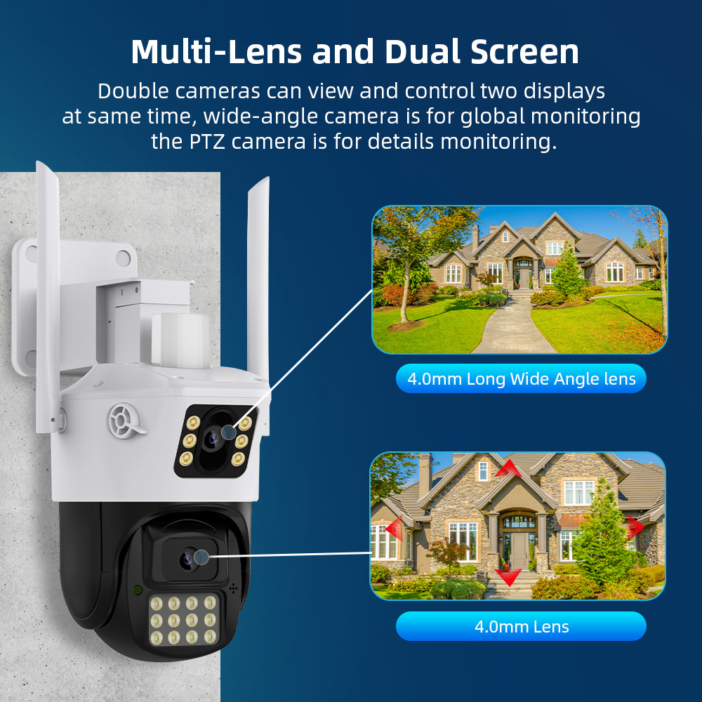 6MP 1296P iCsee APP Dual Lens  - مراجعة Smart Home Windows App وسعره
