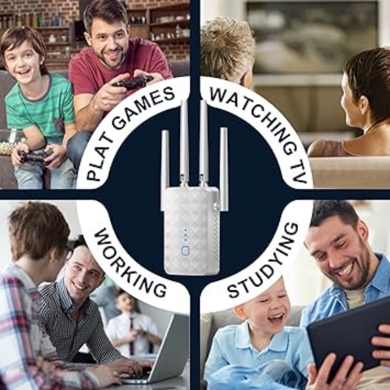 1200Mbps WiFi Repeater Wireles - مراجعة Smart Home Network وسعره
