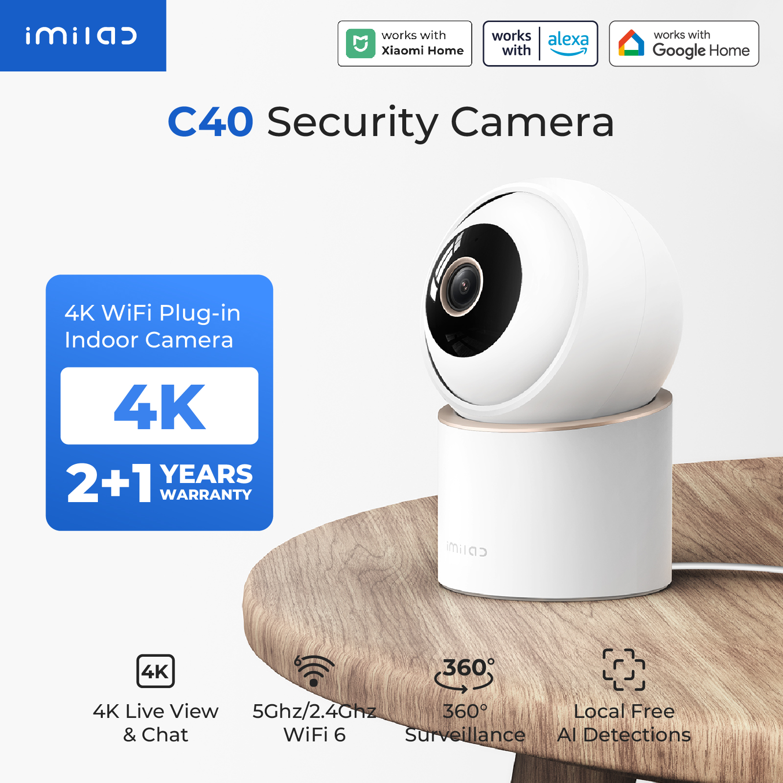IMILAB C40 8MP Smart Camera 5G - مراجعة Smart Home Windows App وسعره