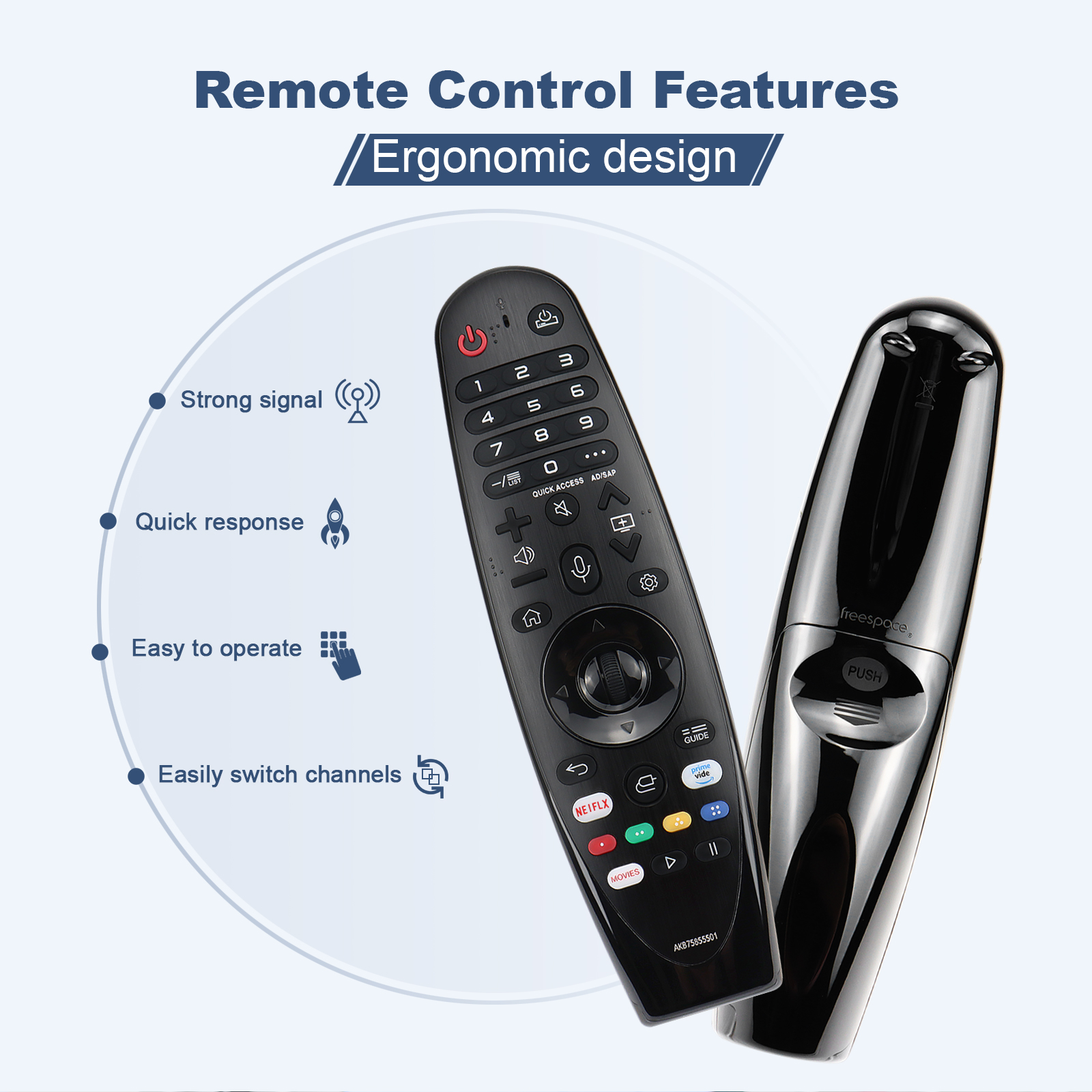 Voice Magic Remote Control Rep - مراجعة Smart Home Lg وسعره