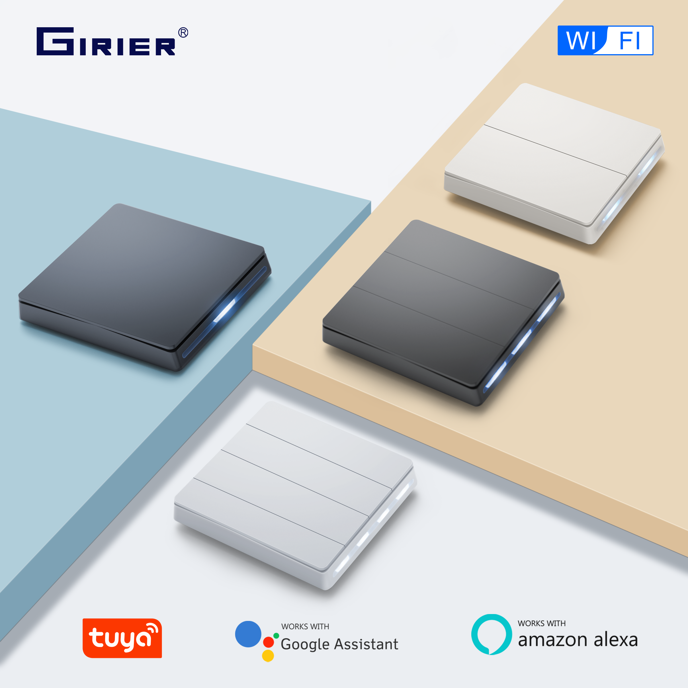 GIRIER Smart Light Switch WiFi - مراجعة Smart Home Yale وسعره