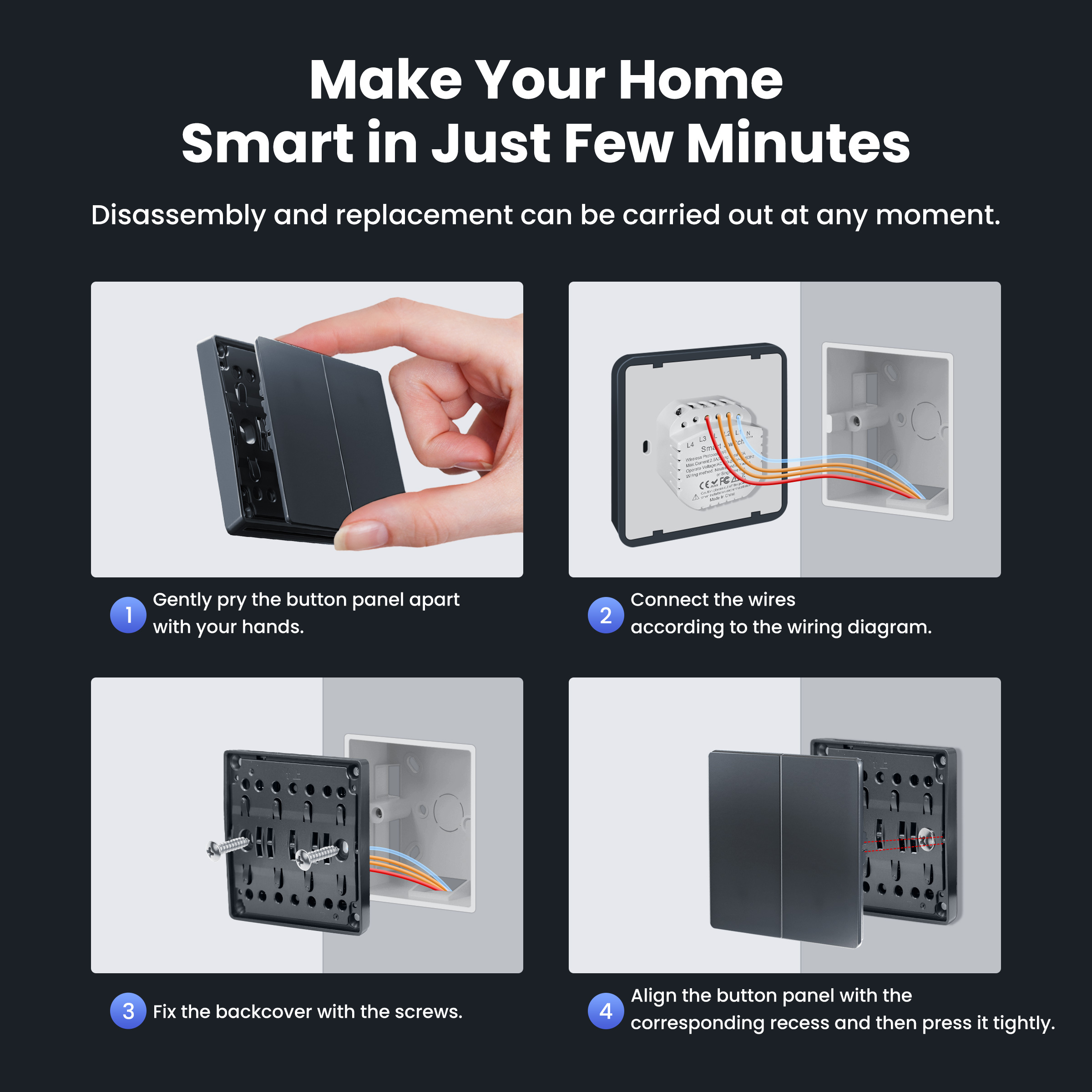 GIRIER Smart Light Switch WiFi - مراجعة Smart Home Yale وسعره