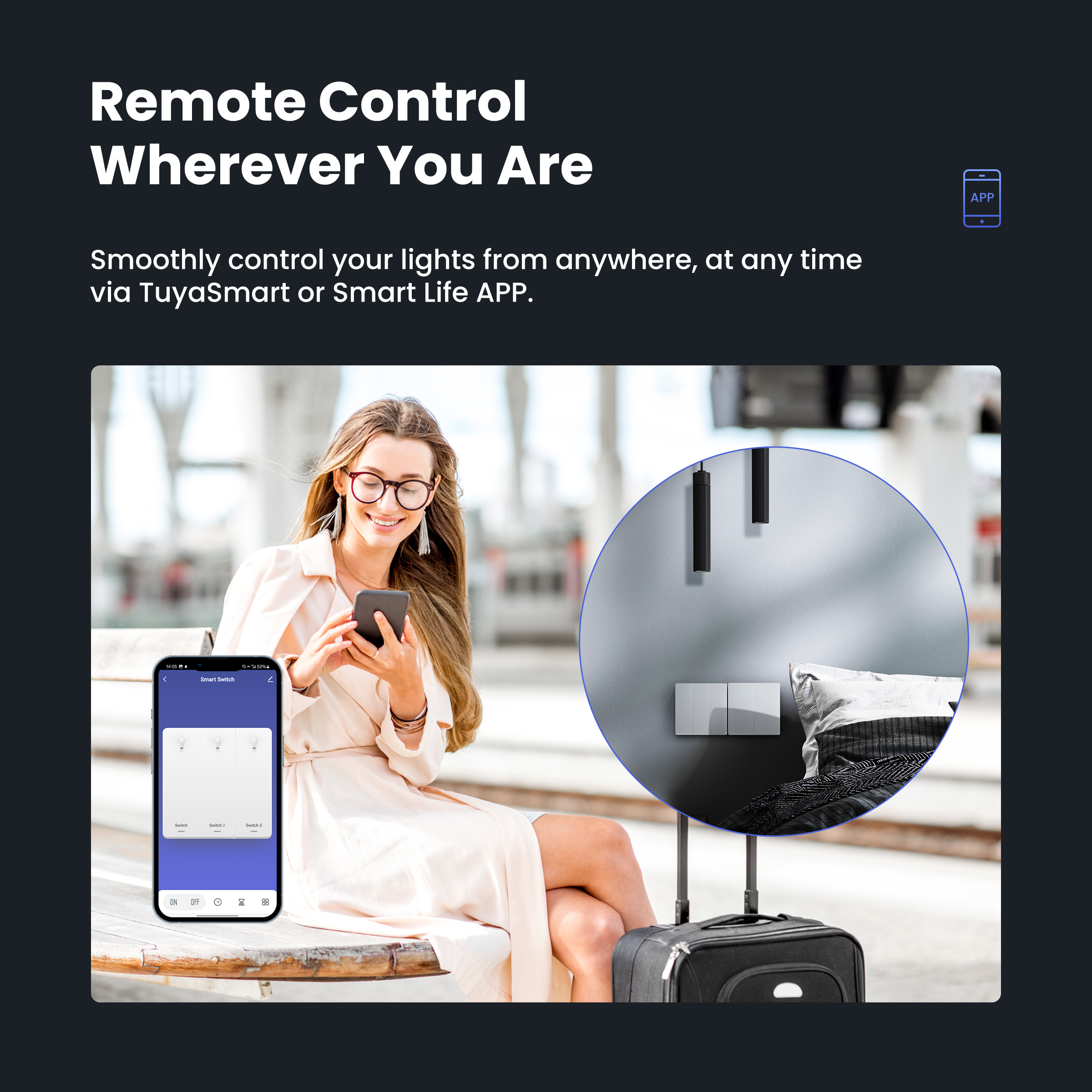 GIRIER Smart Light Switch WiFi - مراجعة Smart Home Yale وسعره