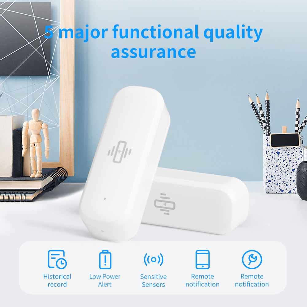 Tuya Smart Devices WiFi Vibrat - مراجعة Smart Home Security System وسعره