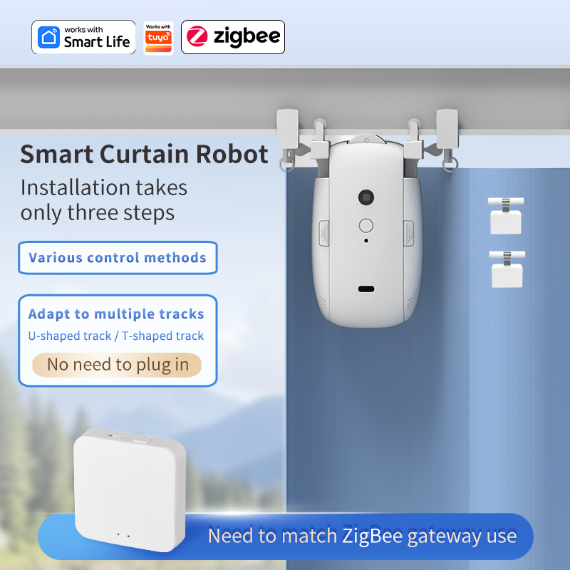 Zigbee Smart Curtain Driver Ro - مراجعة Smart Home Yale وسعره