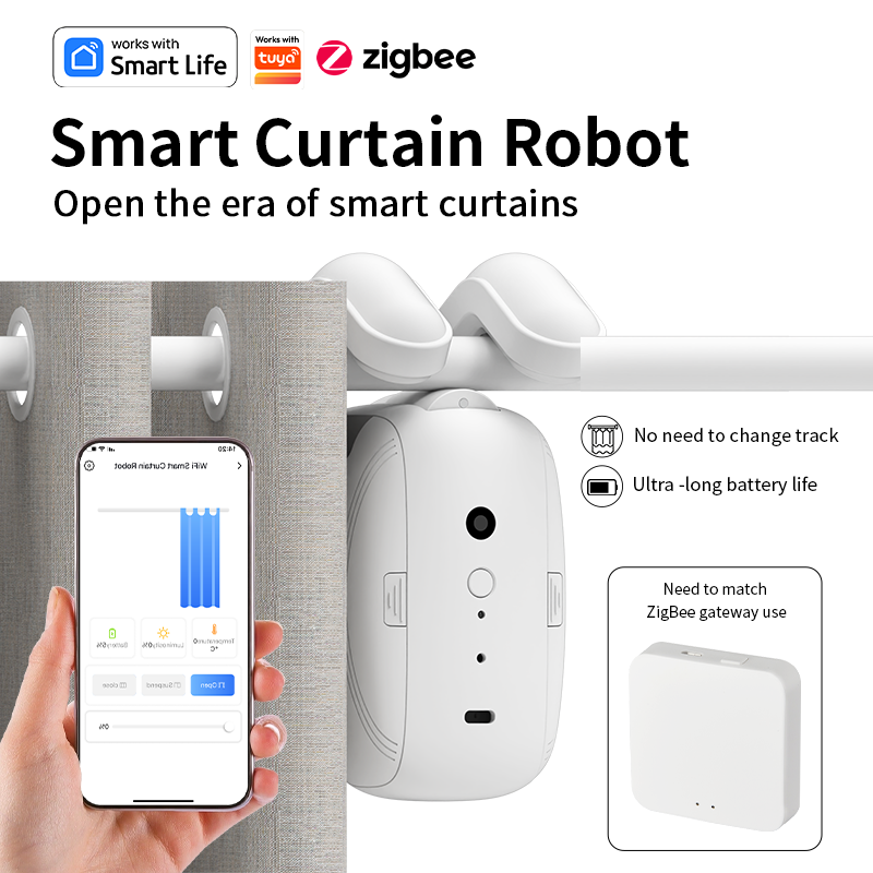 Zigbee Smart Curtain Driver Ro - مراجعة Smart Home Yale وسعره