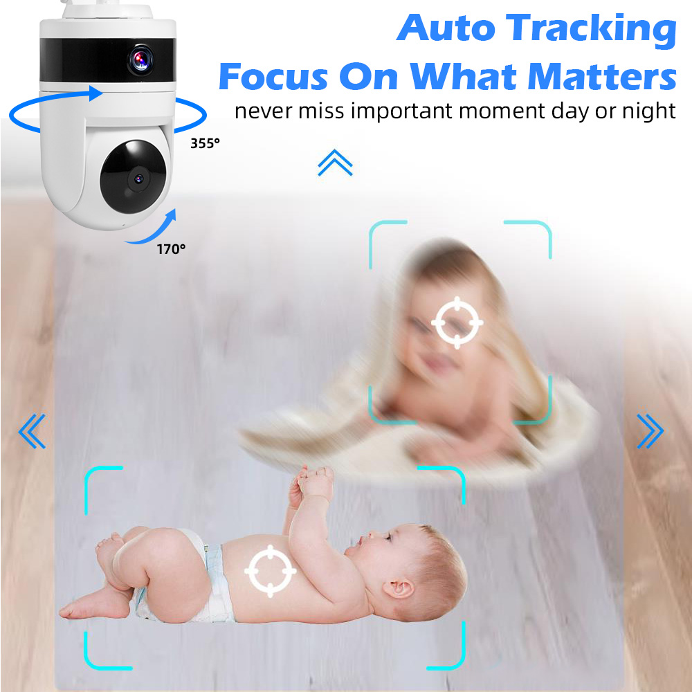 KERUI 6MP Dual Lens WiFi IP Ca - مراجعة Smart Home Windows App وسعره