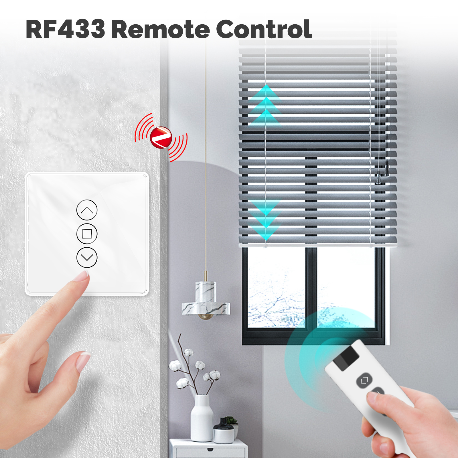 MOES Tuya ZigBee Smart Curtain - مراجعة Smart Home Touchscreen Control Panel وسعره