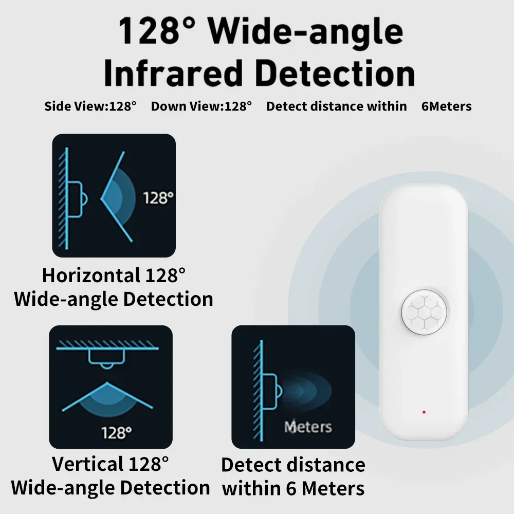 Tuya WiFI Motion Sensor PIR Sm - مراجعة Smart Home Yale وسعره