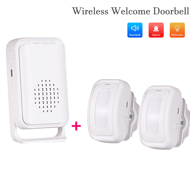 Wireless Welcome Doorbell Home - مراجعة Smart Home Security System وسعره