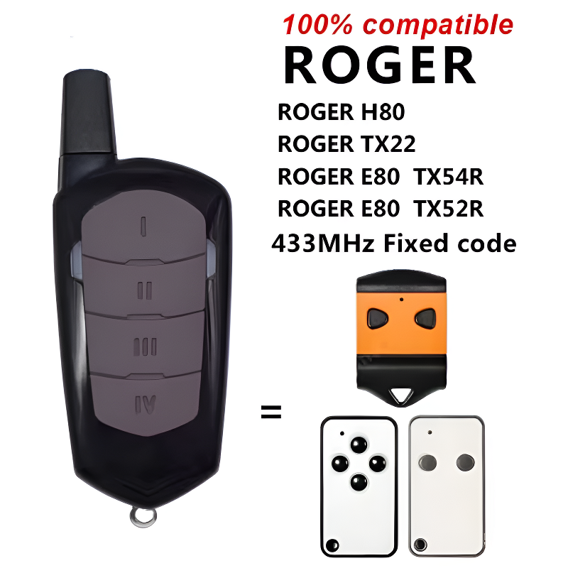433MHz Wireless Auto Copy Remo - مراجعة Smart Garage Door Opener وسعره