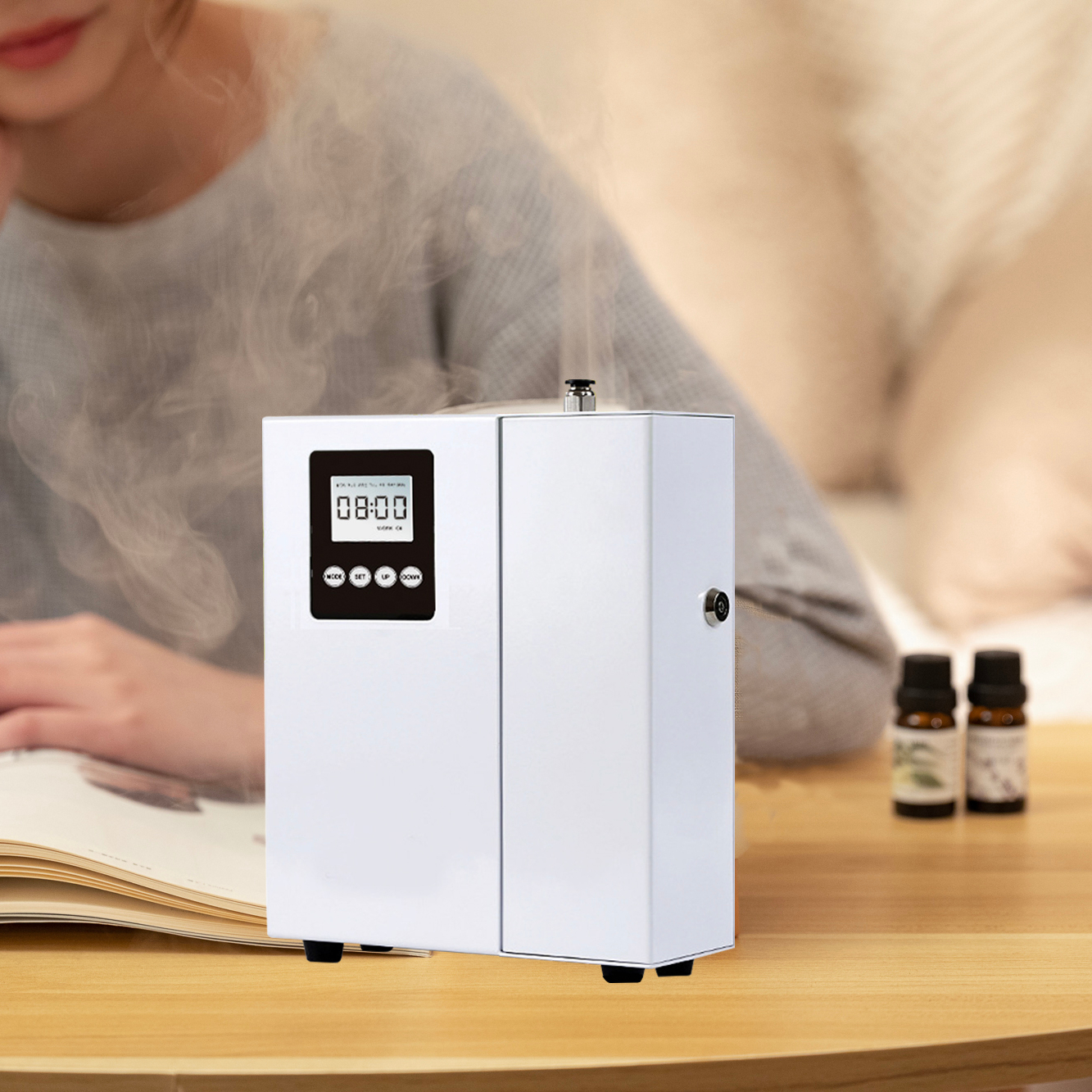 HumidifierElectric Scent Marke - مراجعة Smart Home Market وسعره