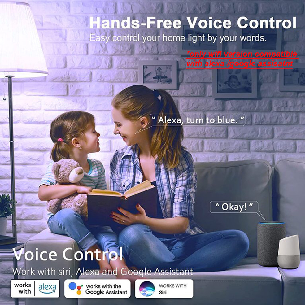 Tuya Wifi/Bluetooth Smart Bulb - مراجعة Alexa Compatible Bulb وسعره