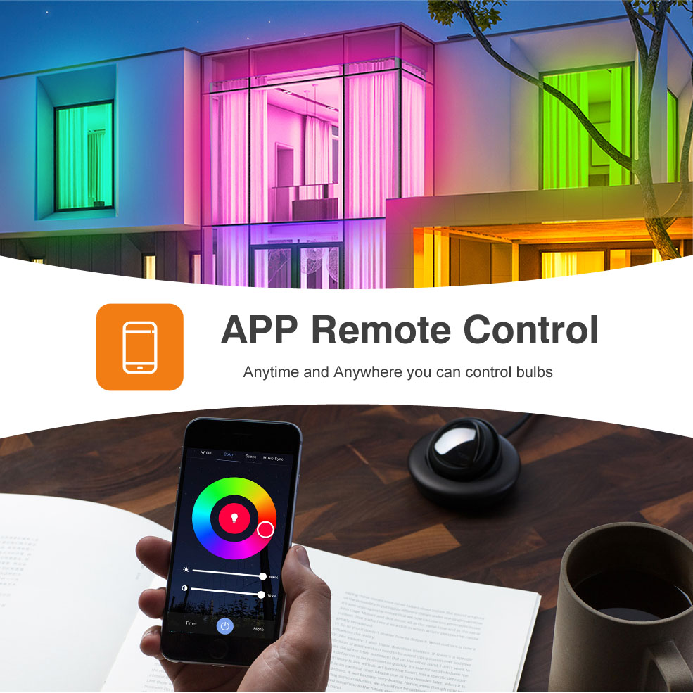 Tuya Wifi/Bluetooth Smart Bulb - مراجعة Alexa Compatible Bulb وسعره