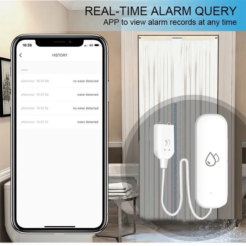 Smart Home Zigbee Water Leak D - مراجعة Smart Home Security System وسعره