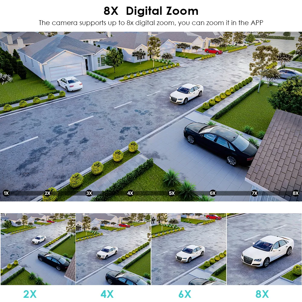 BESDER 8MP 4K PTZ IP Camera 8x - مراجعة Smart Home Windows App وسعره