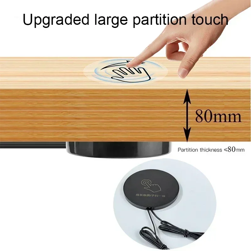 12V LED Dimmable Touch Sensor  - مراجعة Smart Home Touchscreen Control Panel وسعره