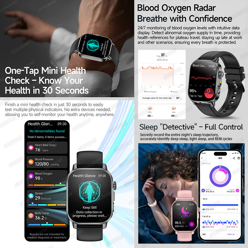 New Nursing Grade Smart Watch  - مراجعة Smart Home Energy Management وسعره